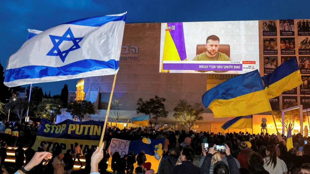 Zelensky's call to Israel: Take a stand