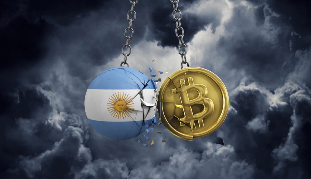 Central Bank of Argentina bans banks from trading cryptocurrencies with customers
