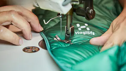 All products go through a rigorous repair process that ensures that they meet Haglöfs' quality standards.