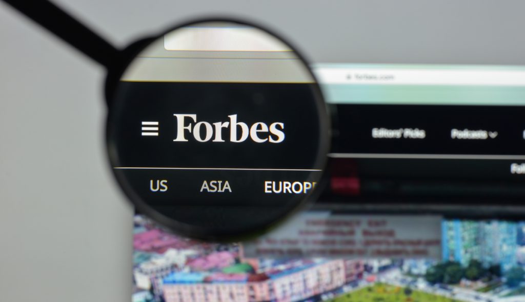 Forbes confirms end of deal to sell part of company to exchange Binance