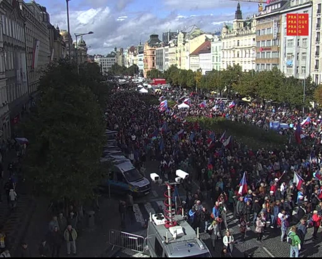 Waves of protests in Europe!  The reason is inflation eating up wages