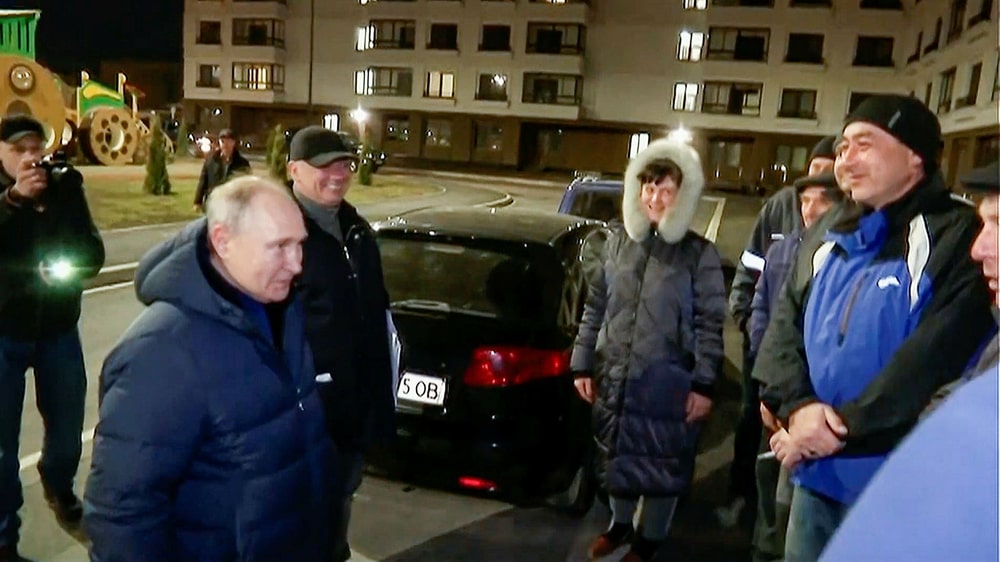 Kremlin: Putin has visited Mariupol in Ukraine